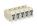 Power supply connector; 1,50 mm; white