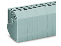 Transformer terminal block; 5-pole; CAGE CLAMP connection for conductors; 4,00 mm; gray