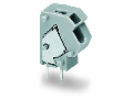 Stackable PCB terminal block; 2.5 mm²; Pin spacing 7.5/7.62 mm; 1-pole; PUSH WIRE®; 2,50 mm²; light green