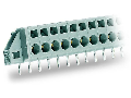 PCB terminal block; 2.5 mm; Pin spacing 5 mm; 6-pole; CAGE CLAMP; clamping collar; 2,50 mm; gray