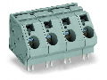 PCB terminal block; 16 mm; Pin spacing 15 mm; 6-pole; CAGE CLAMP; commoning option; 16,00 mm; gray