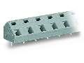 PCB terminal block; 2.5 mm; Pin spacing 10/10.16 mm; 8-pole; CAGE CLAMP; commoning option; 2,50 mm; gray