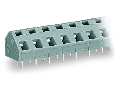 PCB terminal block; 2.5 mm; Pin spacing 7.5/7.62 mm; 9-pole; CAGE CLAMP; commoning option; 2,50 mm; gray