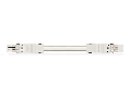 pre-assembled interconnecting cable; Eca; Socket/plug; 3-pole; Cod. A; H05VV-F 3G 1.5 mm²; 3 m; 1,50 mm²; white