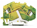 2-conductor ground terminal block; 4 mm; suitable for Ex e II applications; center marking; for DIN-rail 35 x 15 and 35 x 7.5; CAGE CLAMP; 4,00 mm; green-yellow