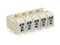 Power supply connector; 1,50 mm; white