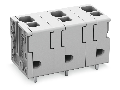 PCB terminal block; 4 mm; Pin spacing 11.5 mm; 12-pole; Push-in CAGE CLAMP; 4,00 mm; gray