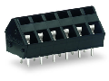 THR PCB terminal block; 2.5 mm; Pin spacing 5/5.08 mm; 9-pole; CAGE CLAMP; commoning option; 2,50 mm; black