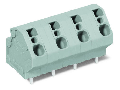 PCB terminal block; 4 mm²; Pin spacing 10 mm; 3-pole; CAGE CLAMP®; 4,00 mm²; gray