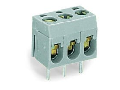 PCB terminal block; 2.5 mm; Pin spacing 5 mm; 3-pole; 2,50 mm; gray