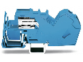 1-conductor N-disconnect terminal block; 35 mm²; with integrated end plate; CAGE CLAMP®; 35,00 mm²; blue