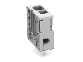 PCB terminal block; 4 mm; Pin spacing 5 mm; 1-pole; Push-in CAGE CLAMP; 4,00 mm; gray