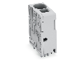 PCB terminal block; 16 mm; Pin spacing 10 mm; 1-pole; Push-in CAGE CLAMP; 16,00 mm; white