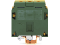 3-conductor ground terminal block; 70 mm²; with contact to DIN rail; for DIN-rail 35 x 15 and 35 x 7.5; 2.3 mm thick; copper; SCREW CLAMP CONNECTION; 70,00 mm²; green-yellow