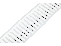 Marker card; for Smart Printer; for use in nozzles; Length: 23 mm; white