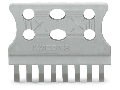 Strain relief plate; gray