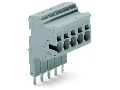 Modular TOPJOB®S connector; modular; for jumper contact slot; 4-pole; 4,00 mm²; gray