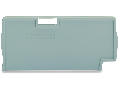 Separator plate; 2 mm thick; oversized; gray