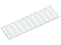 WSB marking card; as card; MARKED; 11 ... 20 (10x); not stretchable; Vertical marking; snap-on type; white