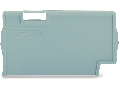 Separator plate; 2 mm thick; oversized; gray