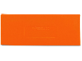 Separator plate; 2 mm thick; oversized; orange