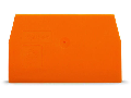 Separator plate; 1 mm thick; orange