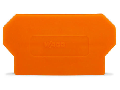 Separator plate; 2 mm thick; oversized; orange