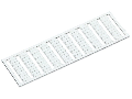 WSB marking card; as card; MARKED; 31 ... 40 (10x); not stretchable; Vertical marking; snap-on type; white