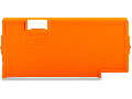 Separator plate; 2 mm thick; oversized; orange