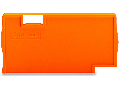 Separator plate; 2 mm thick; oversized; orange