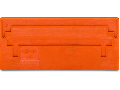 Separator plate; 2 mm thick; oversized; orange