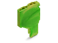 Start module for 2-conductor female connector; 1.5 mm; 1-pole; 1,50 mm; green-yellow