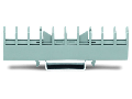 Collective carrier for jumpers; for jumpers for transverse switching terminal block (282-811) and longitudinal switching disconnect terminal block (282-821); gray