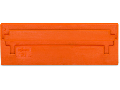 Separator plate; 2 mm thick; oversized; orange