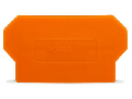 Separator plate; 2 mm thick; oversized; orange