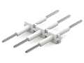 Board-to-Board Link; Pin spacing 6 mm; 4-pole; Length: 30 mm; white