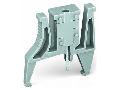 Test plug module; with locking latches; modular; for 4-conductor terminal blocks; for 260 Series; gray