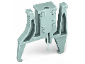 Test plug module; with locking latches; modular; for 4-conductor terminal blocks; for 261 Series; gray