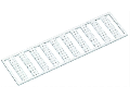 WMB marking card; as card; MARKED; 24 V (100x); stretchable 5 - 5.2 mm; Horizontal marking; snap-on type; white