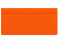 Separator plate; 2 mm thick; oversized; orange