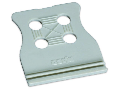 Strain relief plate; light gray