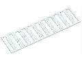 WMB marking card; as card; MARKED; 300 ... 398 (1x); stretchable 5 - 5.2 mm; Horizontal marking; snap-on type; white