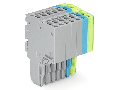 2-conductor female connector; 1.5 mm; 7-pole; 1,50 mm; gray, blue, green-yellow