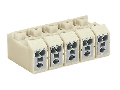 Power supply connector; white