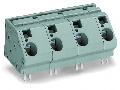 PCB terminal block; 16 mm; Pin spacing 20 mm; 3-pole; CAGE CLAMP; commoning option; 16,00 mm; gray