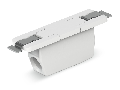 Through-Board SMD PCB Terminal Block; 0.75 mm; Pin spacing 6.5 mm; 1-pole; Push-in CAGE CLAMP; in tape-and-reel packaging; 0,75 mm; white