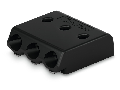 SMD PCB terminal block; 0.5 mm; Pin spacing 3 mm; 3-pole; PUSH WIRE; in tape-and-reel packaging; 0,50 mm; black