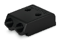 SMD PCB terminal block; 0.5 mm; Pin spacing 3 mm; 2-pole; PUSH WIRE; in tape-and-reel packaging; 0,50 mm; black