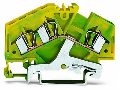 3-conductor ground terminal block; 4 mm; suitable for Ex e II applications; center marking; for DIN-rail 35 x 15 and 35 x 7.5; CAGE CLAMP; 4,00 mm; green-yellow