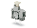 Stackable PCB terminal block; push-button; 1.5 mm; Pin spacing 5/5.08 mm; 1-pole; Push-in CAGE CLAMP; 1,50 mm; light gray